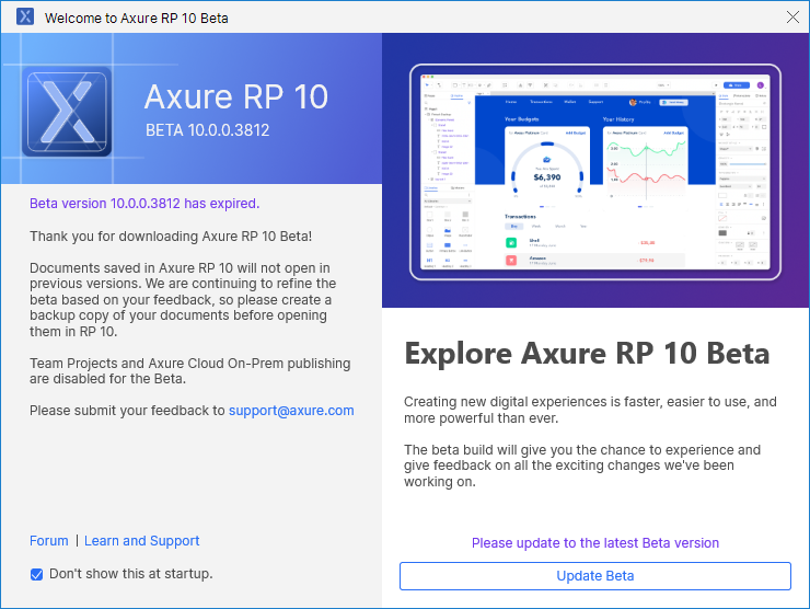 Axure10跳过强制更新升级方法