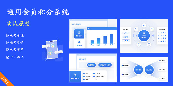 会员积分系统通用原型（会员、资产、营销）