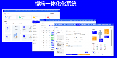 【医疗】慢病一体化综合管理系统模板设计